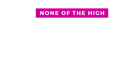 All of the benefits, none of the high, stay grounded with no high cbd