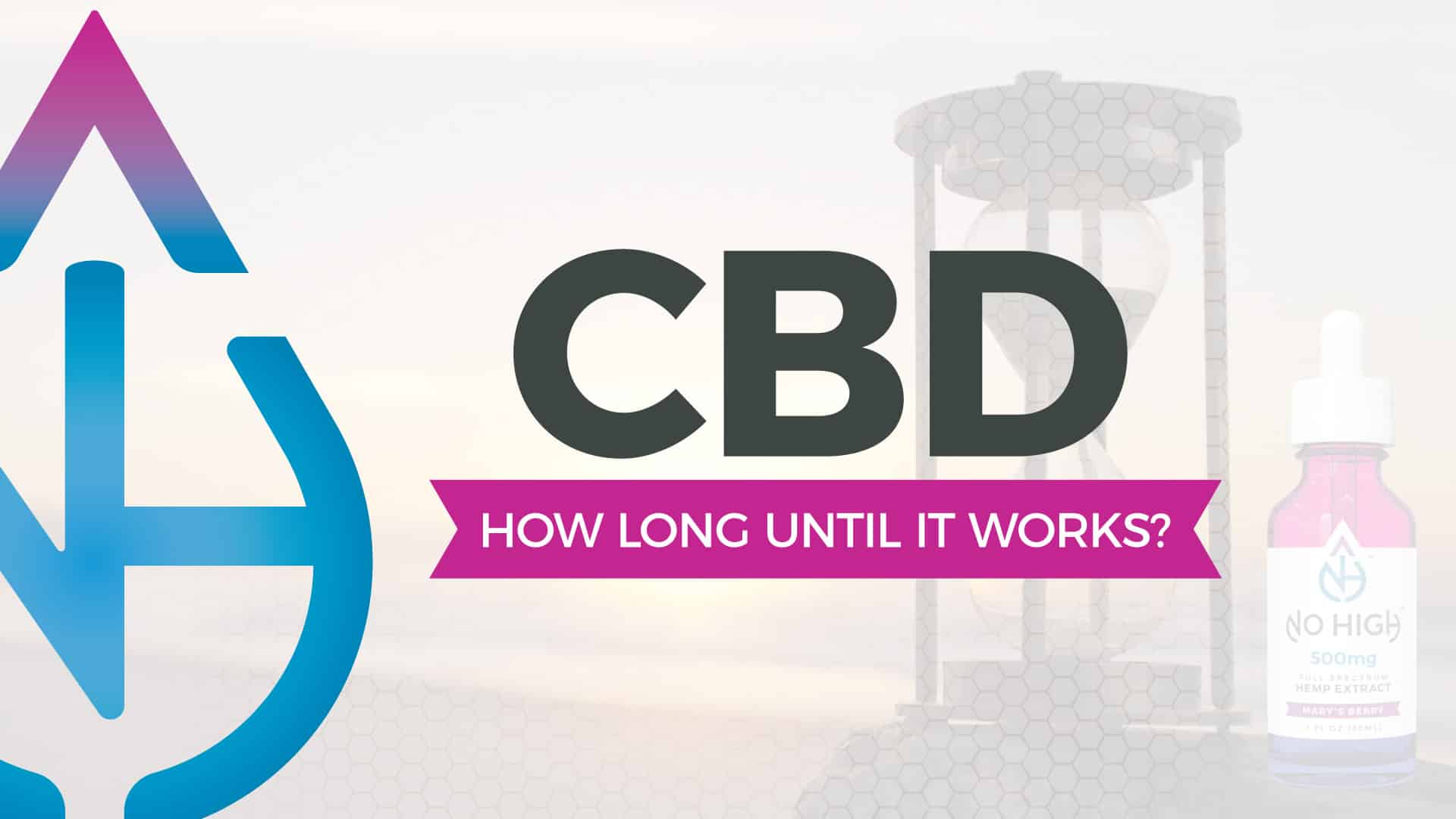 How Long Does CBD Take to Work?