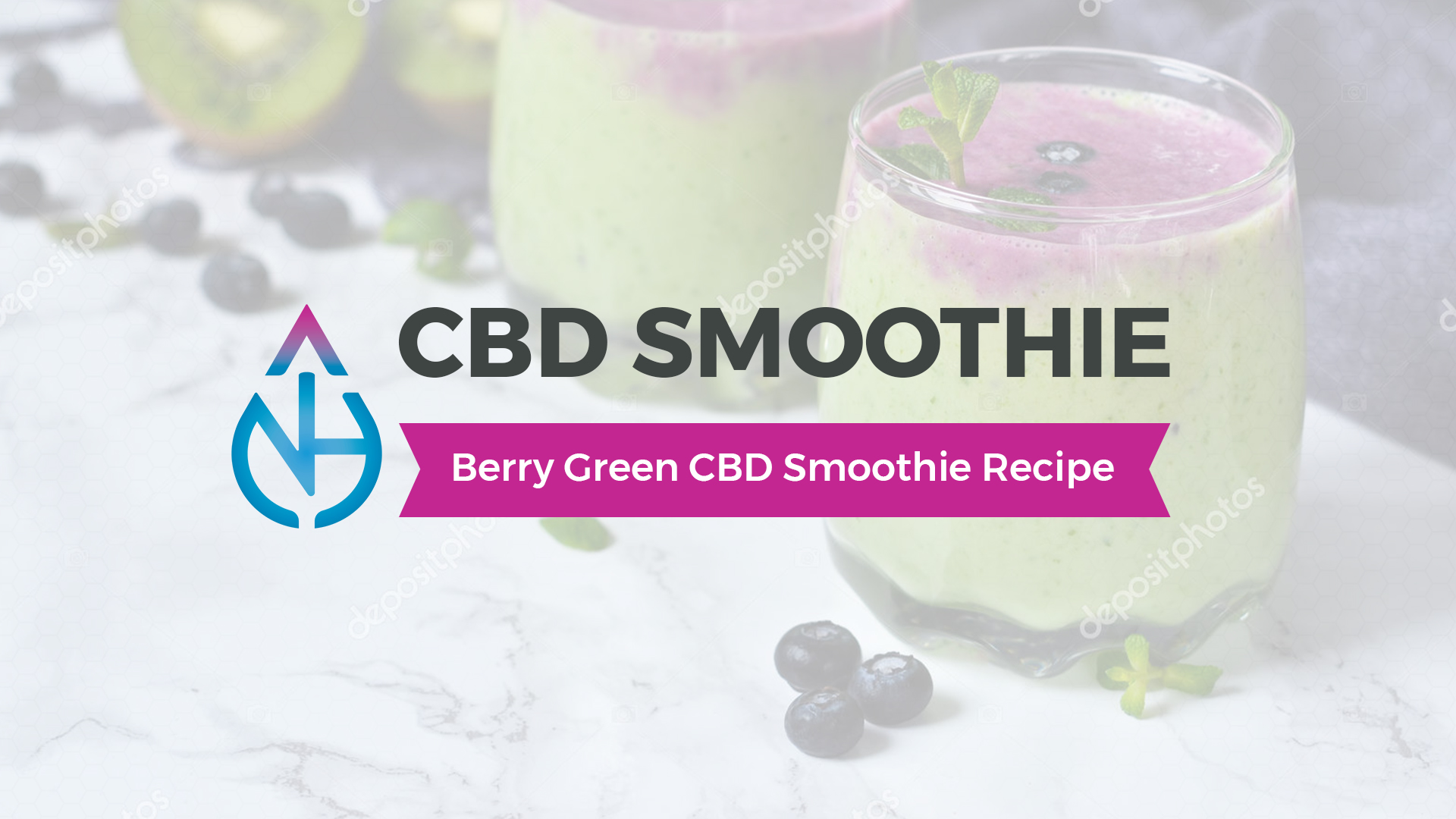 Berry Green CBD recipe no high